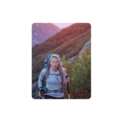 Hiking girl